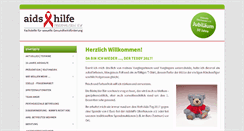 Desktop Screenshot of aidshilfe-oberhausen.de